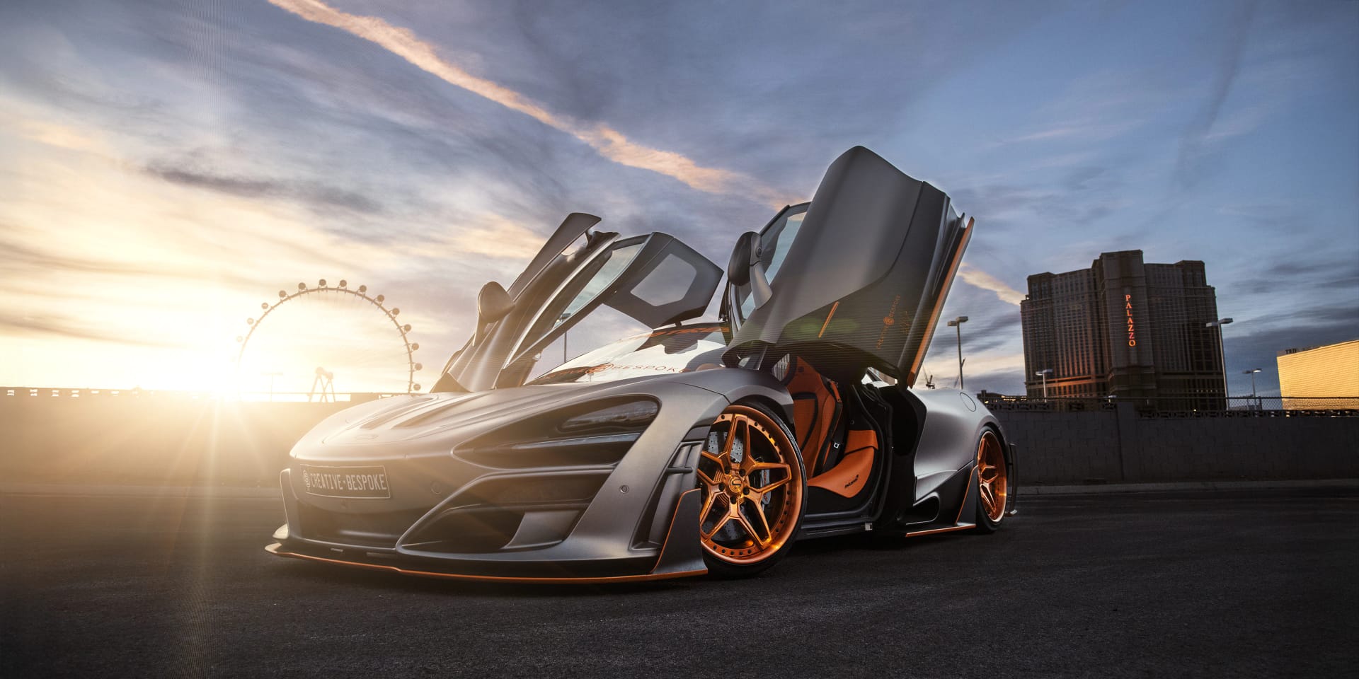 MCLAREN on Savini forged wheels